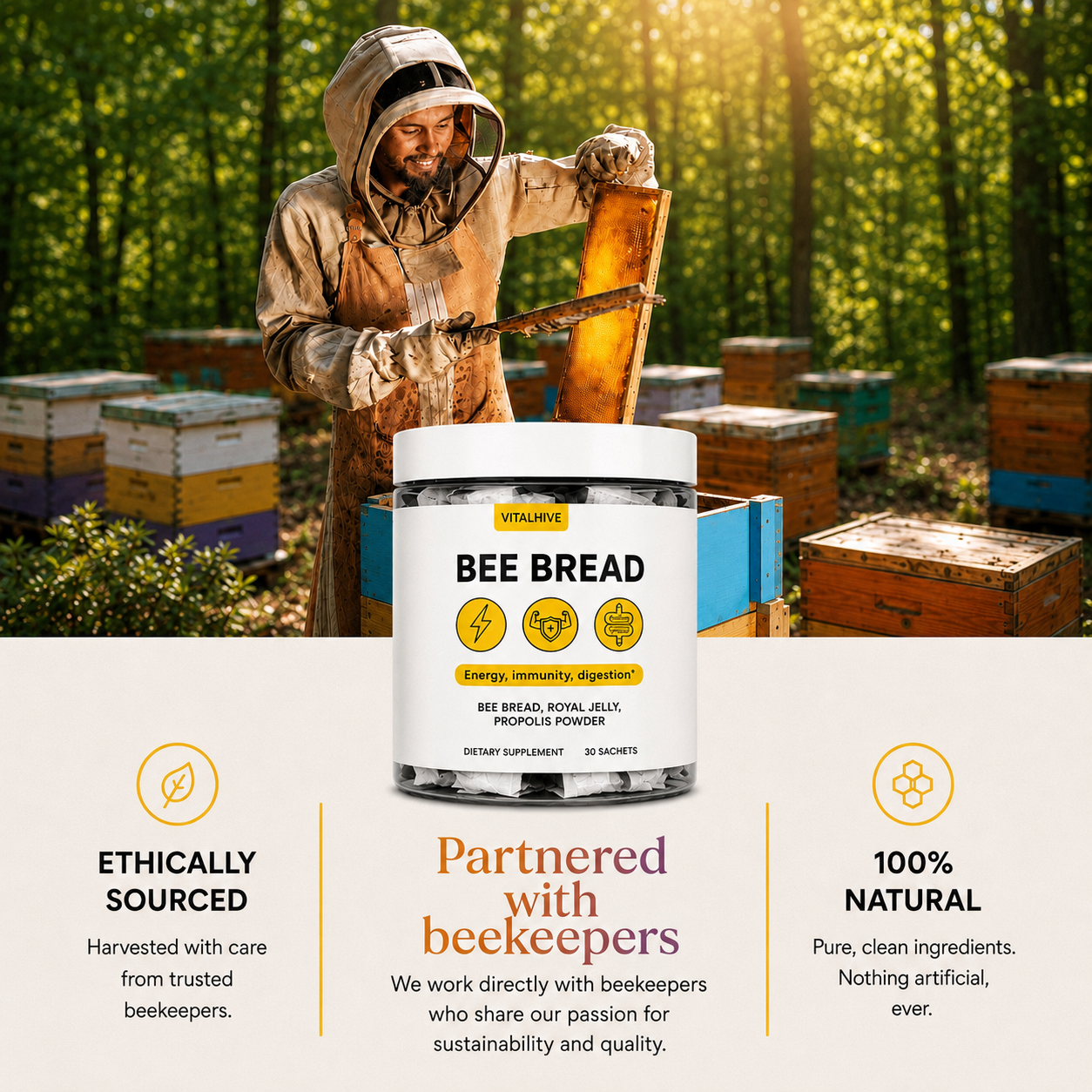 Bee Bread Powder